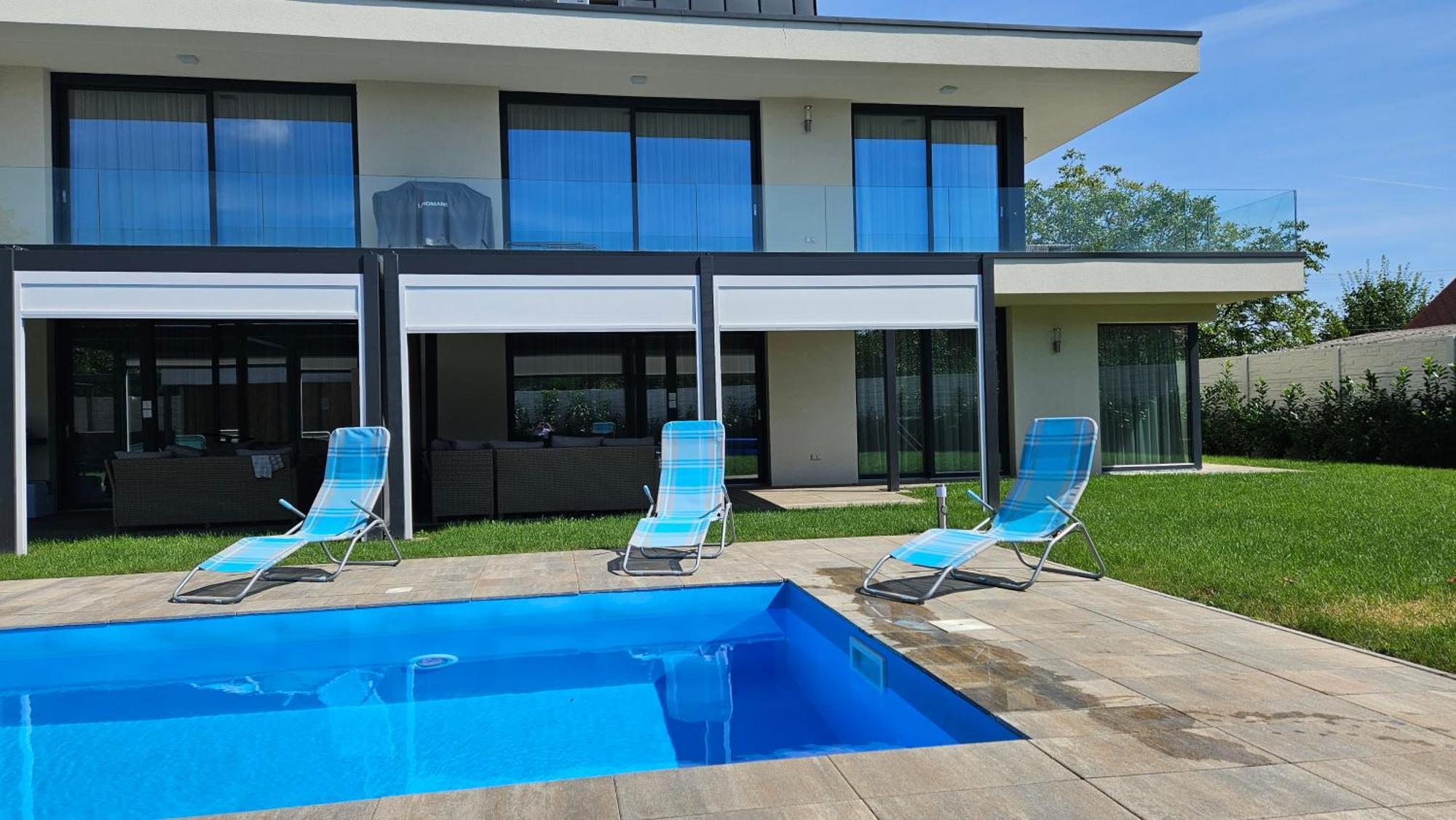 Luxury Apartments In Balatonalmadi, Almadi Lux Apartman I - Ocean Blue 외부 사진